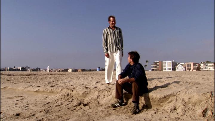 Michael, having a nice day  at the beach...