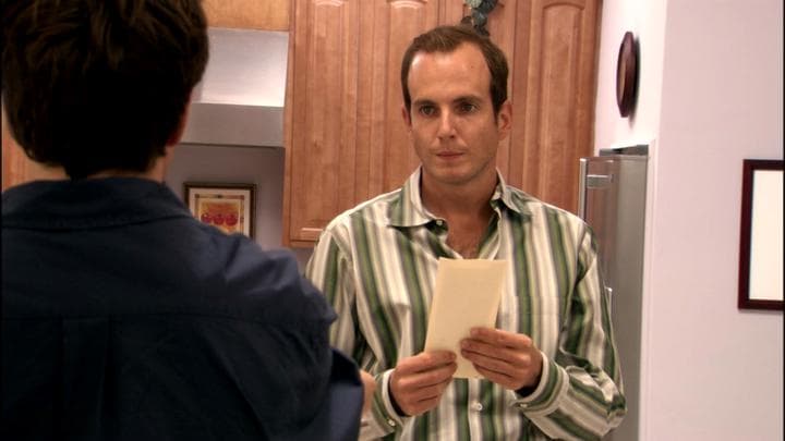 I'll mail that letter.  - Michael then went  to confront his father.