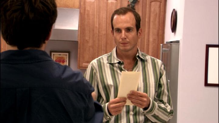 I'll mail that letter.  - Michael then went  to confront his father.