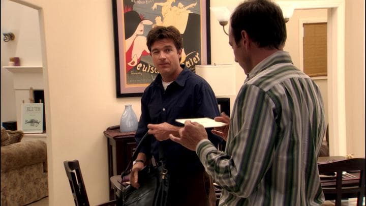 I'll mail that letter.  - Michael then went  to confront his father.