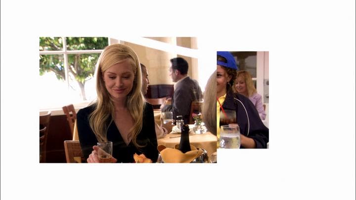 And so, Lindsay and Maeby  separately went to the same restaurant...