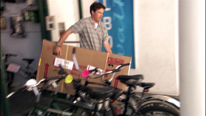 Michael went to get his son  a new bike to keep him from slipping away...