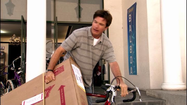 Michael went to get his son  a new bike to keep him from slipping away...