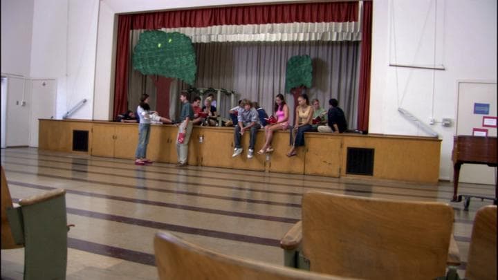 Michael's son, meanwhile, was  waiting with his cousin for first rehearsal.