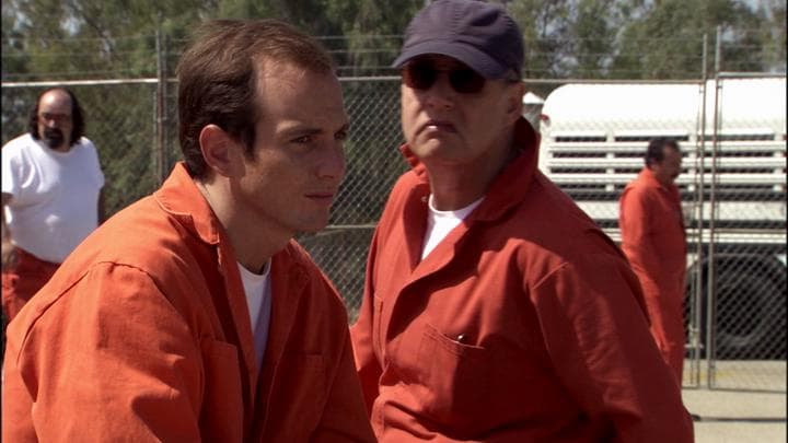 And Gob was about to  get a reason to stay in prison.