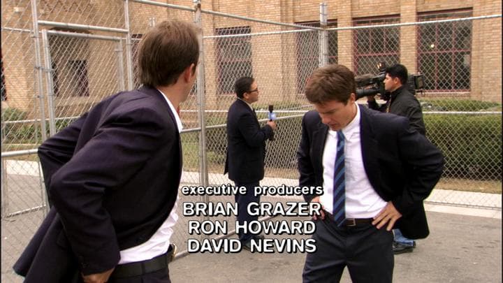 The next day, Michael  got a call to meet Gob at the prison.