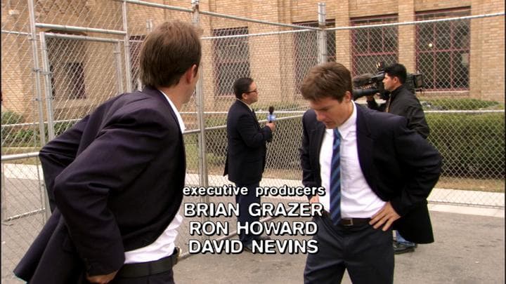 The next day, Michael  got a call to meet Gob at the prison.