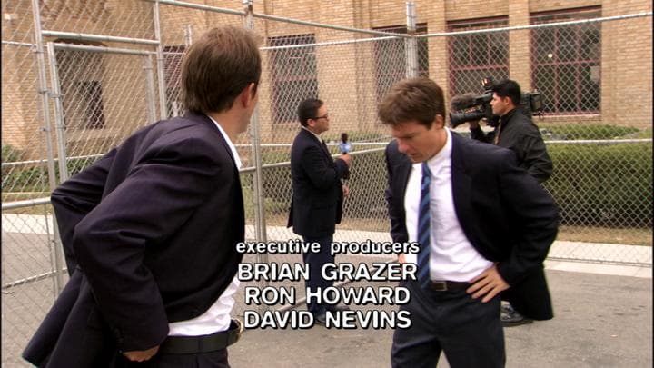 The next day, Michael  got a call to meet Gob at the prison.