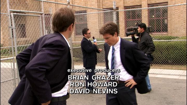 The next day, Michael  got a call to meet Gob at the prison.