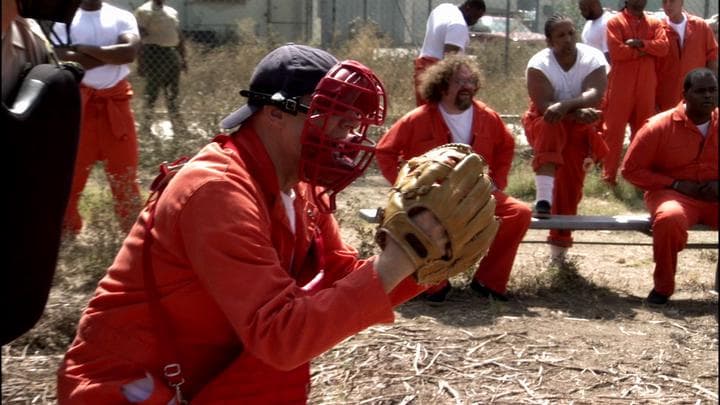 It's like a country club. All the guy does  is eat ice cream and play softball all day.