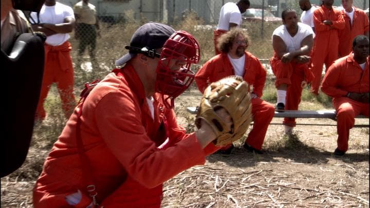 It's like a country club. All the guy does  is eat ice cream and play softball all day.