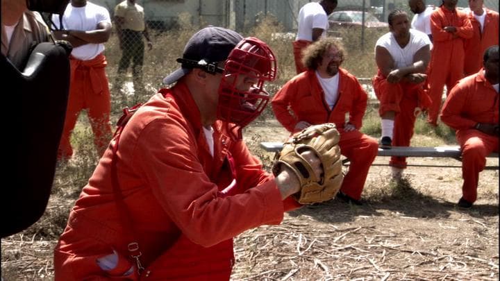 It's like a country club. All the guy does  is eat ice cream and play softball all day.