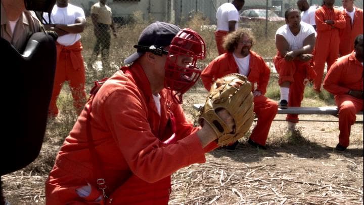 It's like a country club. All the guy does  is eat ice cream and play softball all day.