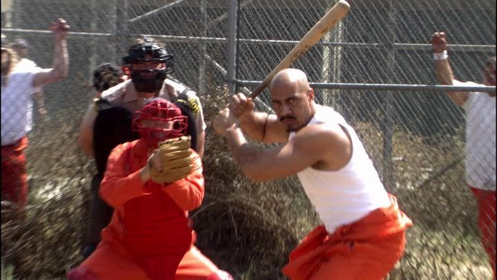 It's like a country club. All the guy does  is eat ice cream and play softball all day.