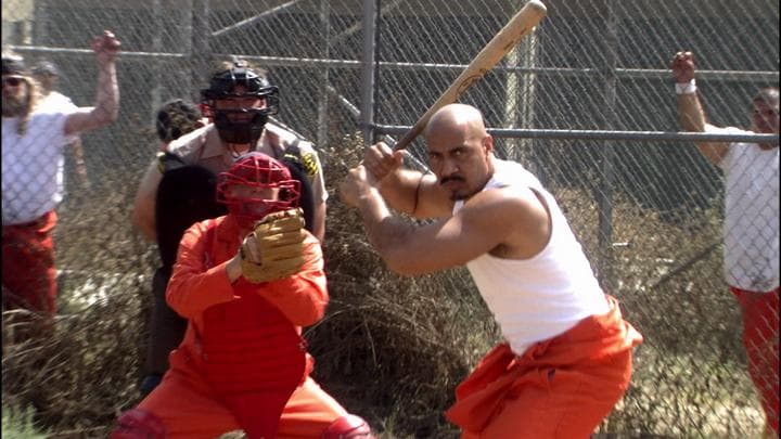 It's like a country club. All the guy does  is eat ice cream and play softball all day.