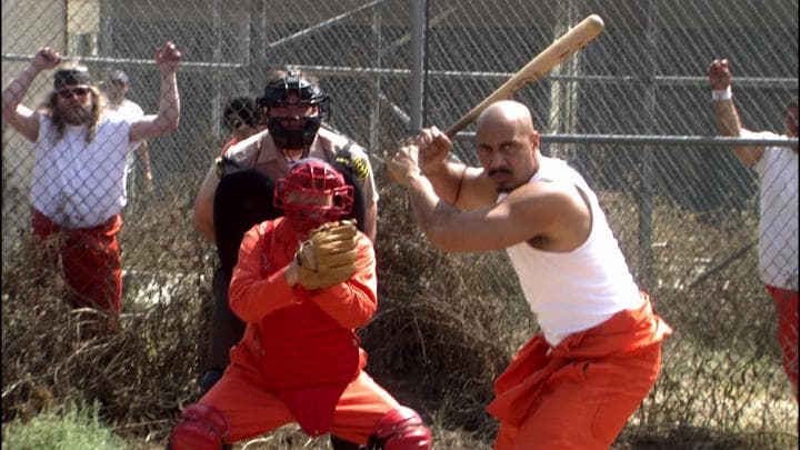 It's like a country club. All the guy does  is eat ice cream and play softball all day.