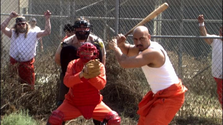 It's like a country club. All the guy does  is eat ice cream and play softball all day.