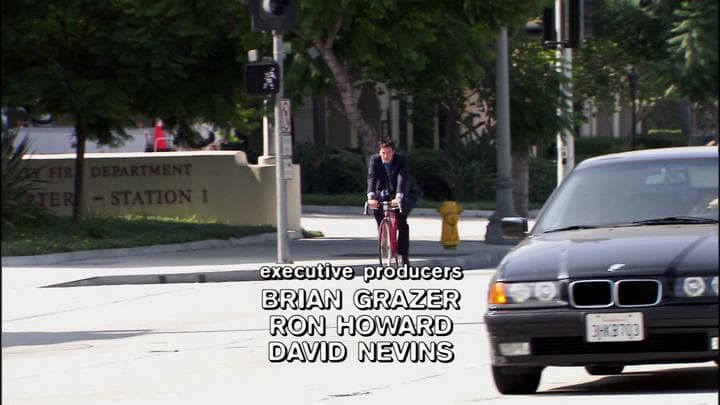 Michael Bluth  always rode his bike to work...