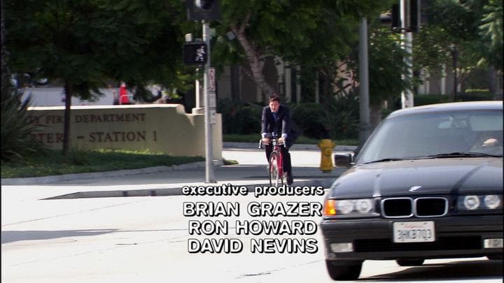 Michael Bluth  always rode his bike to work...