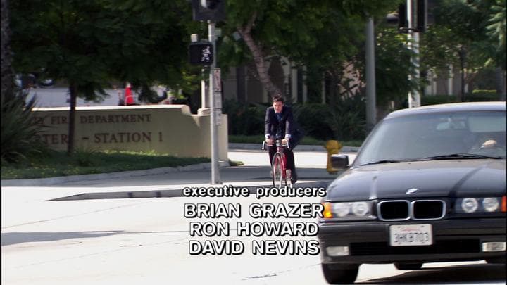 Michael Bluth  always rode his bike to work...