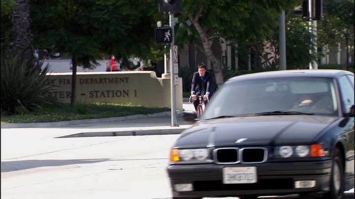 Michael Bluth  always rode his bike to work...