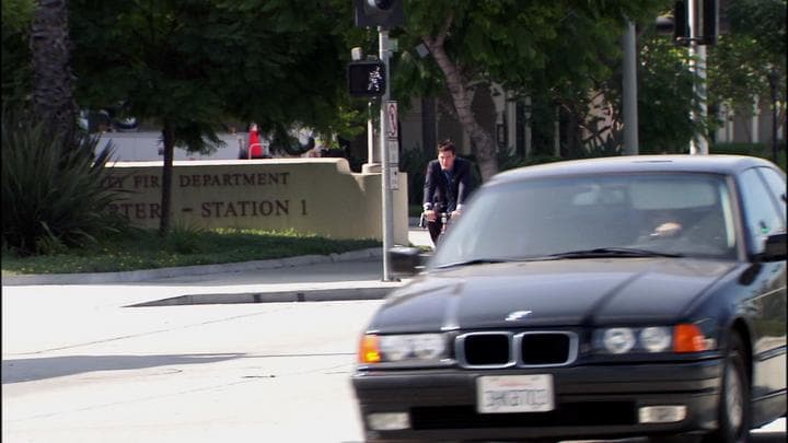 Michael Bluth  always rode his bike to work...