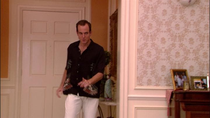 Gob rushed to shore  to spare his brother...