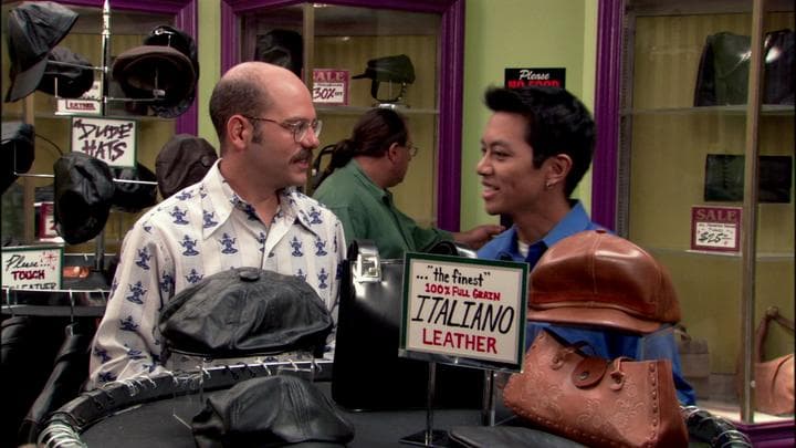 - "Dad likes leather."  - Something that says, "leather daddy"?