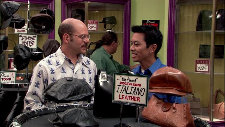 - "Dad likes leather."  - Something that says, "leather daddy"?