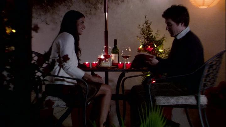 The next night,  Michael had dinner with Marta at her house...