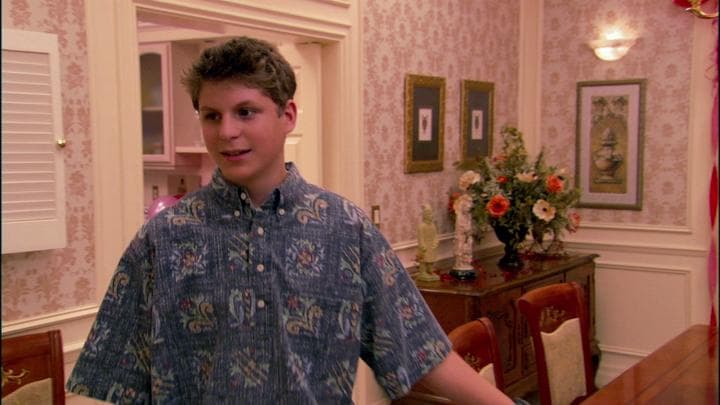 It was on his cousin, Maeby.