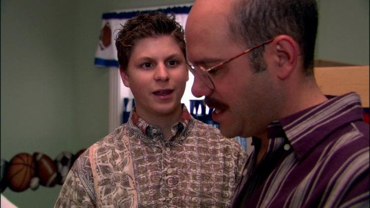 about, uh, where Maeby  came from, and, uh...