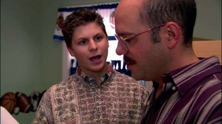 about, uh, where Maeby  came from, and, uh...