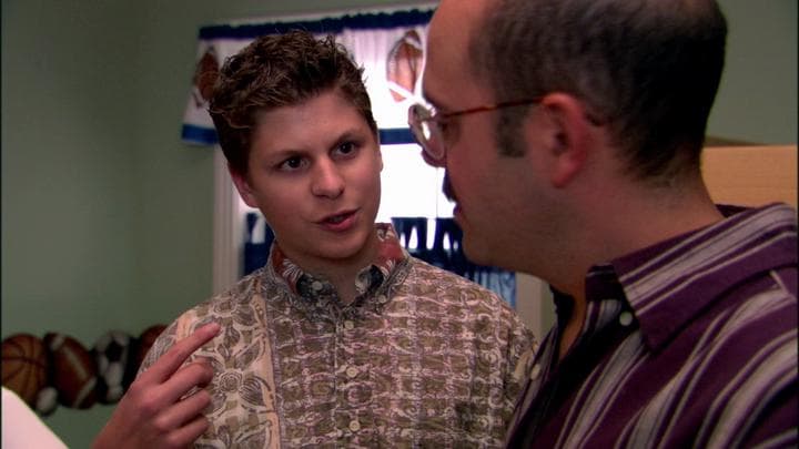 about, uh, where Maeby  came from, and, uh...