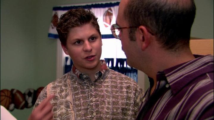 about, uh, where Maeby  came from, and, uh...