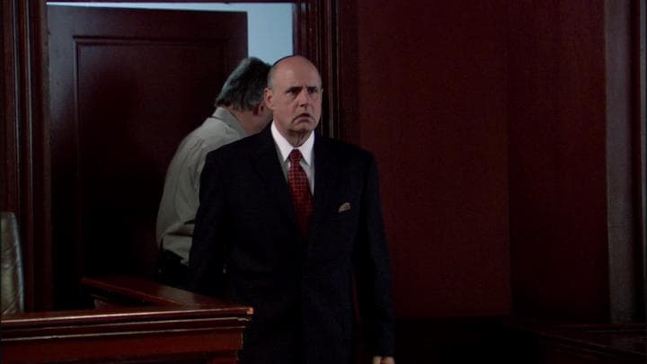 And George Sr. was led into the courtroom.