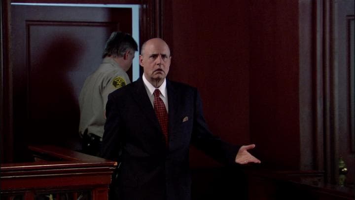 And George Sr. was led into the courtroom.