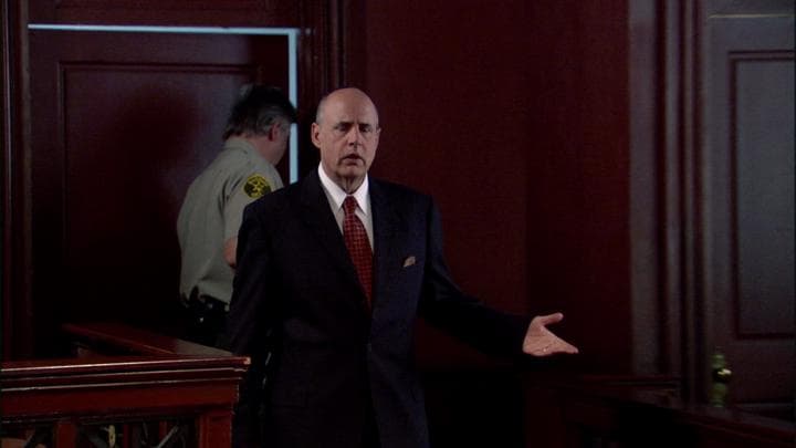 And George Sr. was led into the courtroom.