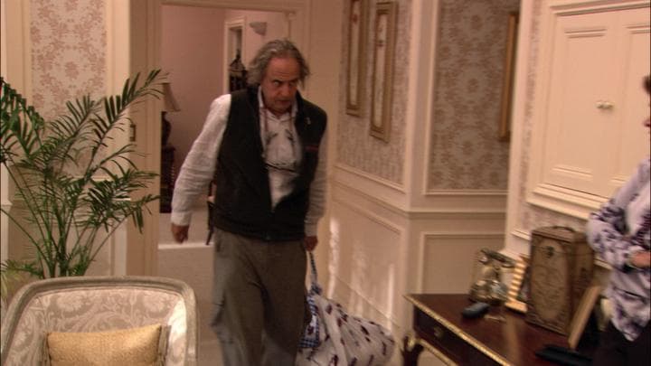 Michael's uncle  had recently moved into Lucille's apartment...