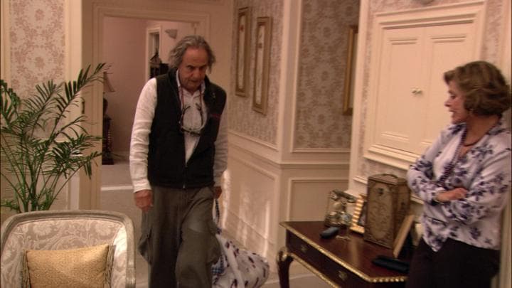 Michael's uncle  had recently moved into Lucille's apartment...