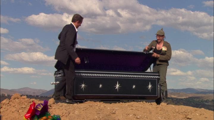 As you can see,  this is a normal coffin.