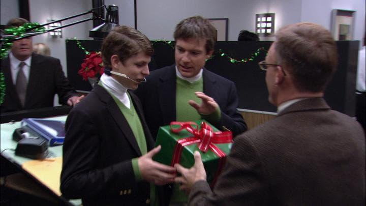 Michael did tend to take  the Christmas party somewhat seriously.