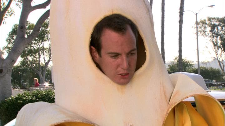 to get the old banana suit  out of storage.