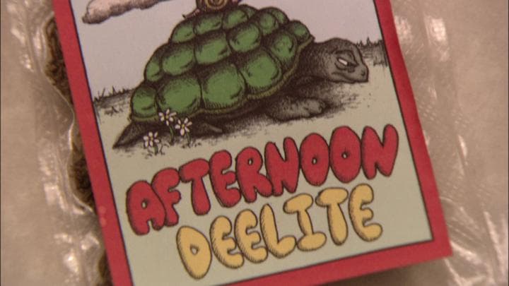 named Afternoon Deelite,  a strain famous for slowing behavior.