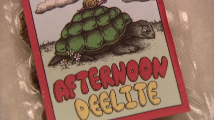 named Afternoon Deelite,  a strain famous for slowing behavior.