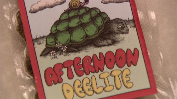 named Afternoon Deelite,  a strain famous for slowing behavior.