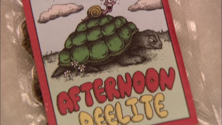 named Afternoon Deelite,  a strain famous for slowing behavior.