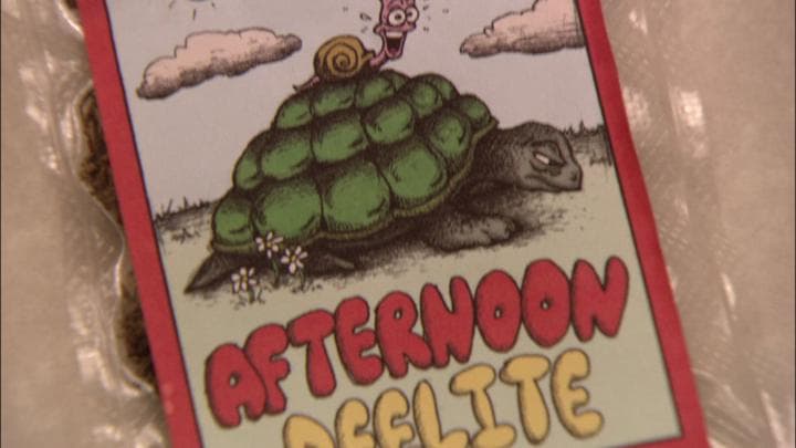 named Afternoon Deelite,  a strain famous for slowing behavior.