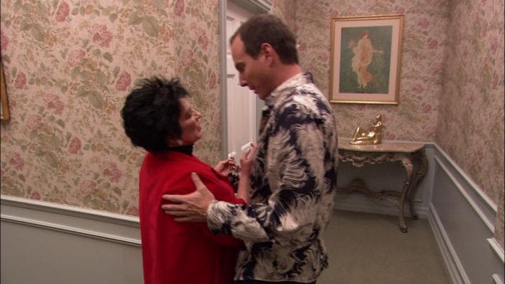 Hi.  - Gob had run into Lucille 2  after Michael dropped her off.