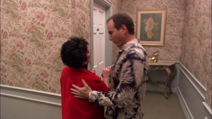 Hi.  - Gob had run into Lucille 2  after Michael dropped her off.